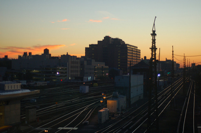 sunrise in NYC