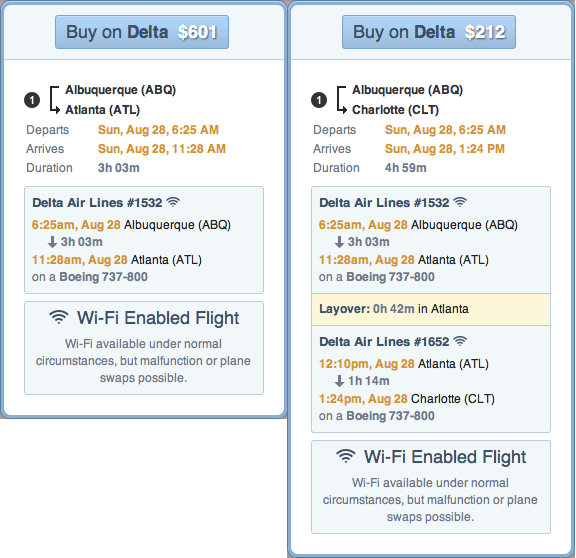Flying for 1/3 the Price on Delta