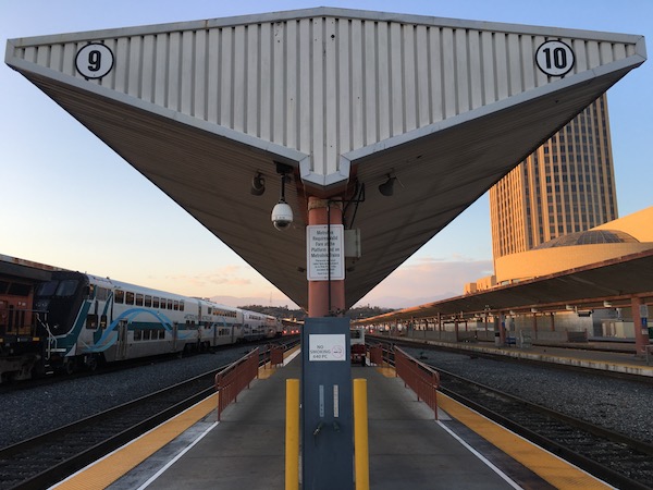 Los Angeles Union Station serves Amtrak, Metrolink, Metro, and 16 other transportation providers, each with its own tickets.